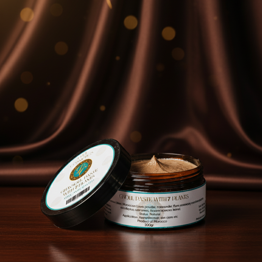 Ghassoul Clay Past with 7 Herbs  – Detox & Purify 200gr